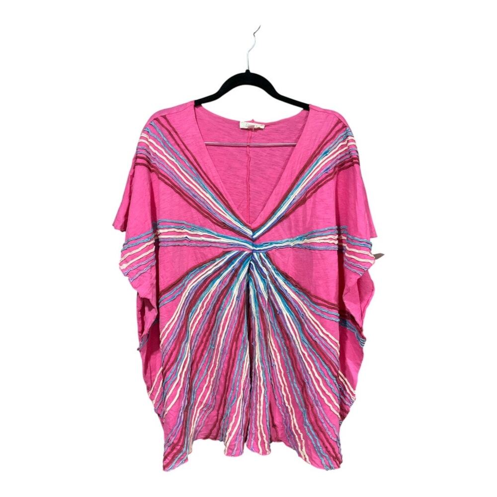 Oli & Hali Top Women Pink XL 100% Cotton